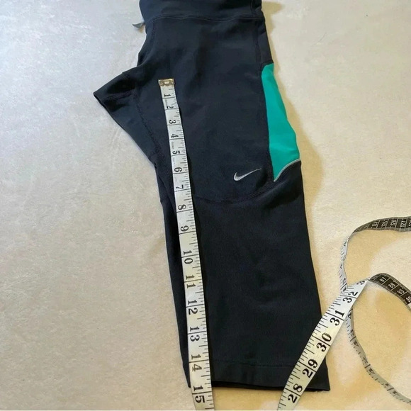 Nike Women’s size XS dry -fit running pants Green & Gray - Picture 9 of 9